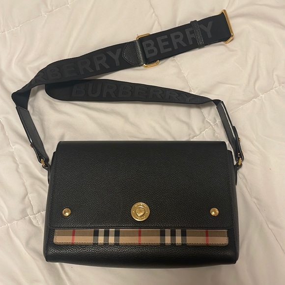 Burberry | Bags | Burberry Vintage Check And Leather Note